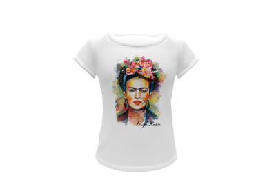 Frida Kahlo #02 Plantilla Editable para Playera - Imagen 3
