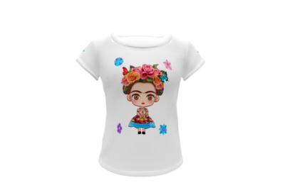Frida Kahlo #03 Plantilla Editable para Playera - Imagen 9