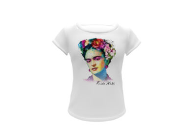 Frida Kahlo Plantilla Editable para Playera - Imagen 3