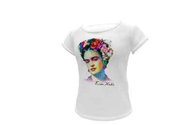 Frida Kahlo Plantilla Editable para Playera - Imagen 6