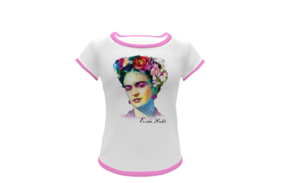 Frida Kahlo Plantilla Editable para Playera - Imagen 7
