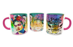 Frida Kahlo Plantilla Editable para Taza