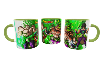 Dragon Ball Super, Broly Plantilla Editable para Taza