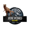 Jurassic World Logo Personalizado con Nombre Mod. 02