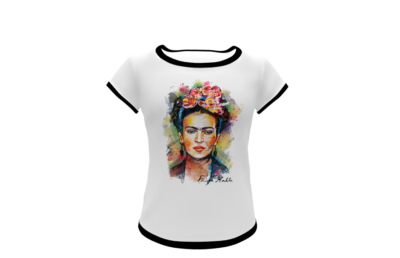 Frida Kahlo #02 Plantilla Editable para Playera - Imagen 7