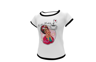 Frida Kahlo #04 Plantilla Editable para Playera - Imagen 10