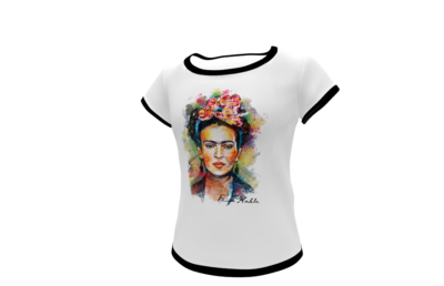 Frida Kahlo #02 Plantilla Editable para Playera - Imagen 10