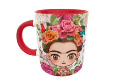 Alternative view of Frida Kahlo #03 Plantilla Editable para Taza
