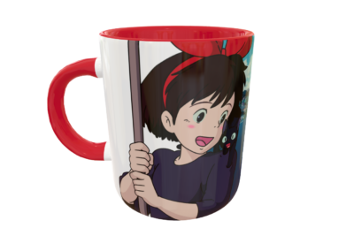 Alternative view of Kiki Entregas a Domicilio Studio Ghibli Plantilla Editable para Taza