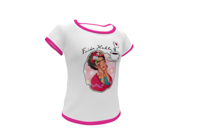 Frida Kahlo #04 Plantilla Editable para Playera - Imagen 13