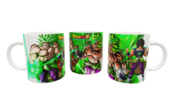 Dragon Ball Super, Broly Plantilla Editable para Taza