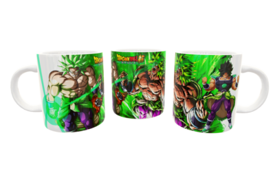 Dragon Ball Super, Broly Plantilla Editable para Taza
