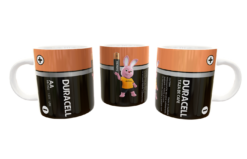 Bateria Duracell Plantilla Editable para Taza