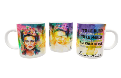 Frida Kahlo #02 Plantilla Editable para Taza - Imagen 8