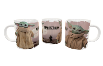 Mandalorian, Baby Yoda Star Wars Plantilla Editable para Taza - Imagen 5