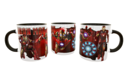 Alternative view of Iron Man #03 Plantilla Editable para Taza