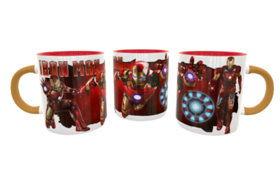 Iron Man #03 Plantilla Editable para Taza - Imagen 3