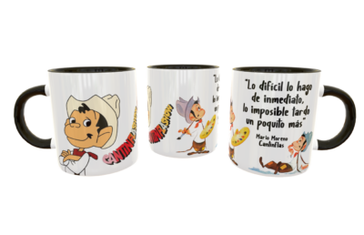 Alternative view of Cantinflas Show Plantilla Editable para Taza