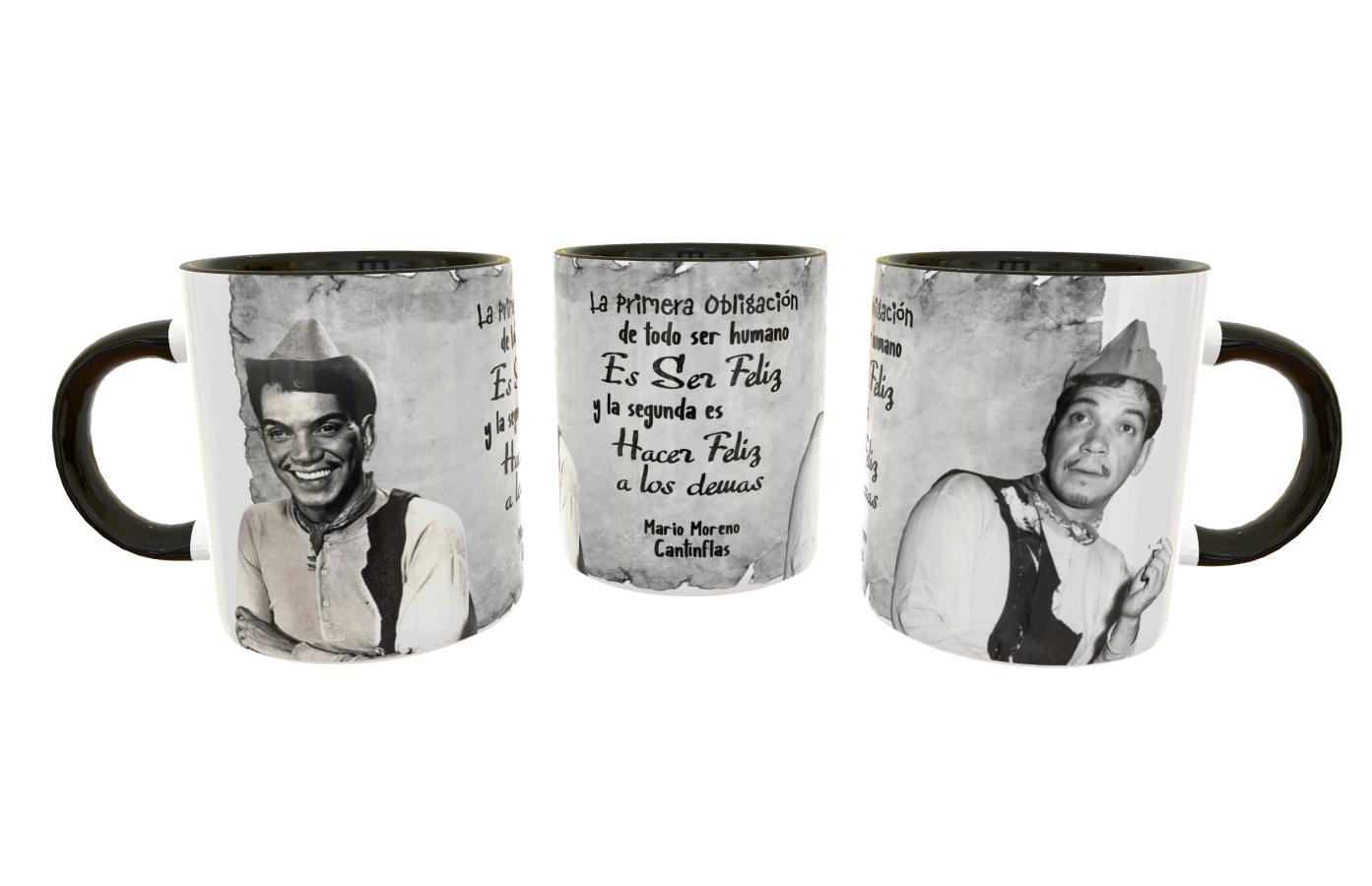 Cantinflas Plantilla Editable para Taza - Imagen 2