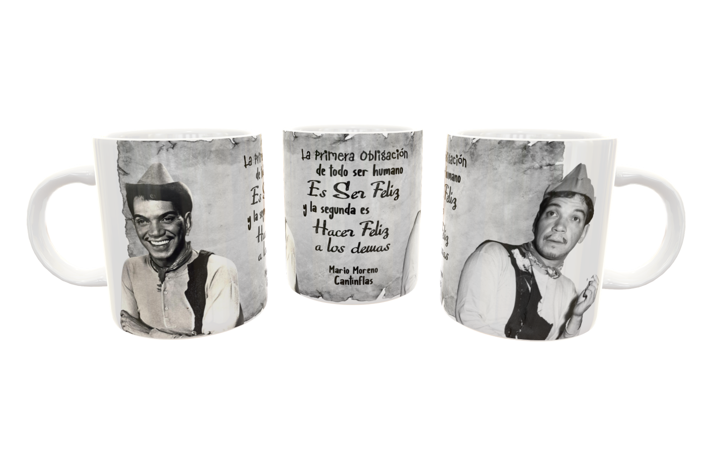 Cantinflas Plantilla Editable para Taza - Imagen 3