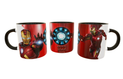 Iron Man Plantilla Editable para Taza - Imagen 3