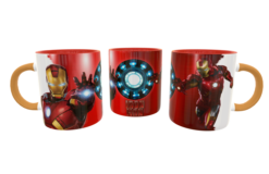 Alternative view of Iron Man Plantilla Editable para Taza