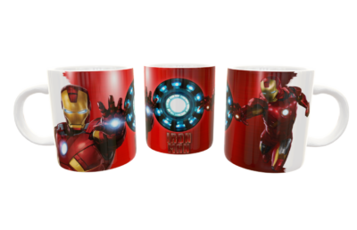 Iron Man Plantilla Editable para Taza - Imagen 5