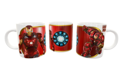 Iron Man #02 Plantilla Editable para Taza - Imagen 6