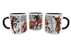 Alternative view of Iron Man Comic Plantilla Editable para Taza