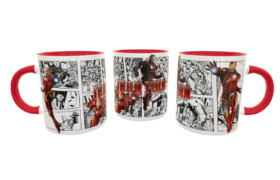 Iron Man Comic Plantilla Editable para Taza - Imagen 4