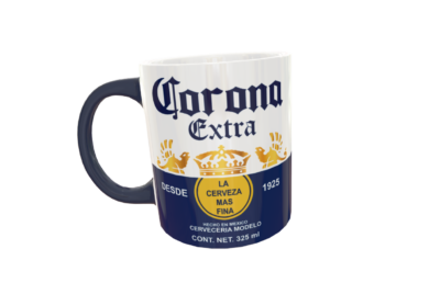 Cerveza Corona Extra Plantilla Editable para Taza