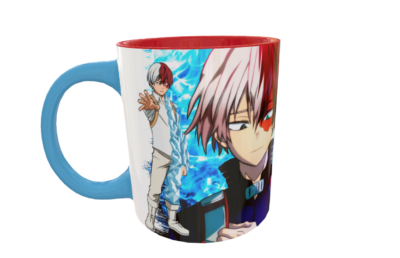 My Hero Academia, Todoroki Plantilla Editable para Taza Gratis
