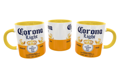 Cerveza Corona Light Plantilla Editable para Taza - Imagen 3