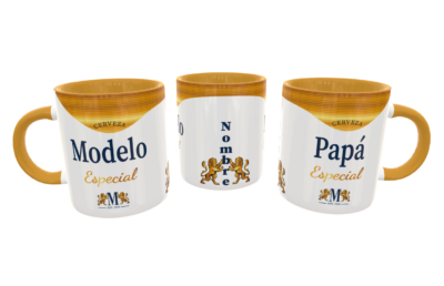 Cerveza Modelo Especial Plantilla Editable para Taza