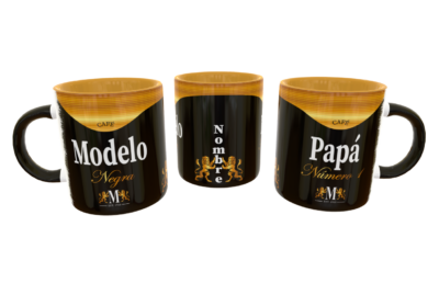 Cerveza Modelo Negra Plantilla Editable para Taza - Imagen 4