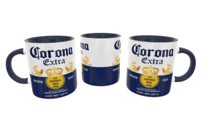 Cerveza Corona Extra Plantilla Editable para Taza