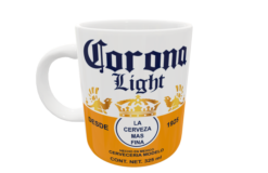 Alternative view of Cerveza Corona Light Plantilla Editable para Taza