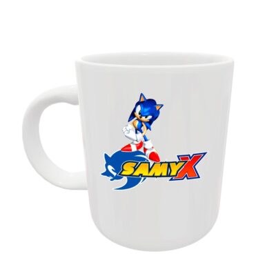 Sonic X Plantilla Editable para Logo Personalizado