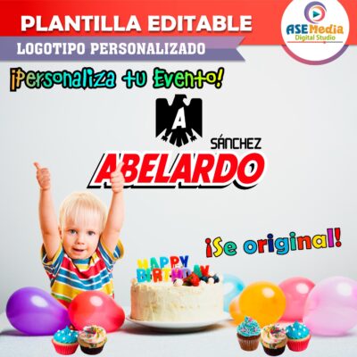 Cerveza Tecate Plantilla Editable para Logo Personalizado