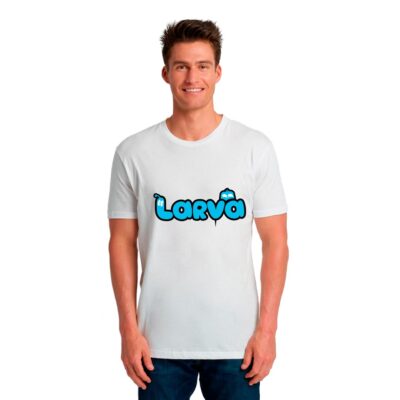 Larva Plantilla Editable para Logo Personalizado