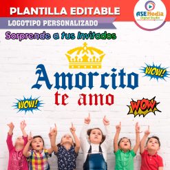 Cerveza Corona Plantilla Editable para Logo Personalizado