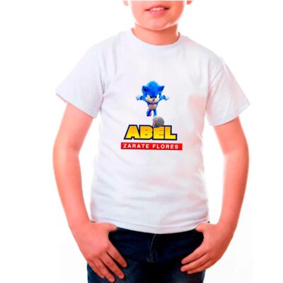 Sonic The Hedgehog Plantilla Editable para Logo Personalizado
