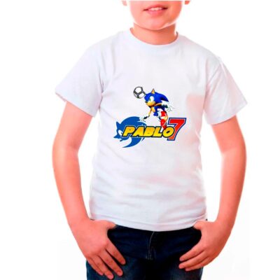 Sonic X Plantilla Editable para Logo Personalizado