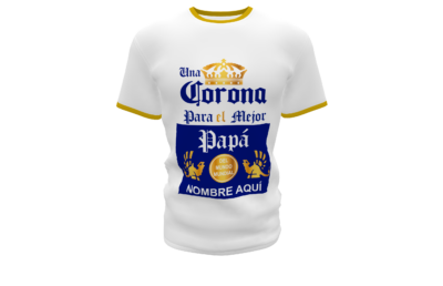 Una Corona para el mejor Papá Plantilla Editable para Playera T-Shirt - Imagen 9