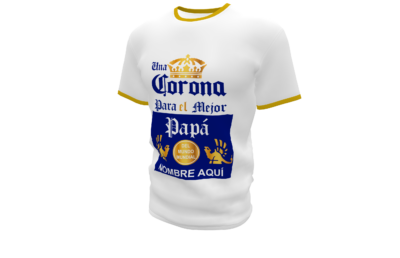 Una Corona para el mejor Papá Plantilla Editable para Playera T-Shirt - Imagen 10
