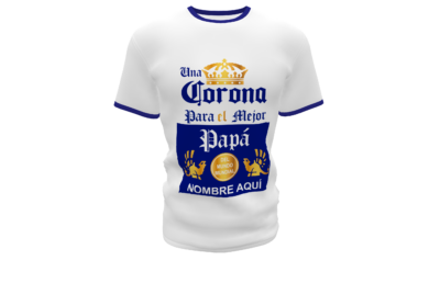 Una Corona para el mejor Papá Plantilla Editable para Playera T-Shirt - Imagen 3