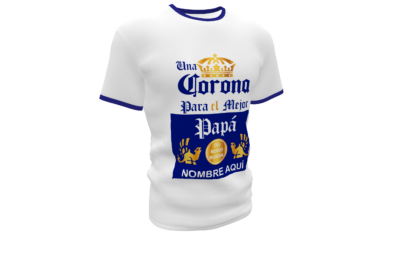Una Corona para el mejor Papá Plantilla Editable para Playera T-Shirt - Imagen 5
