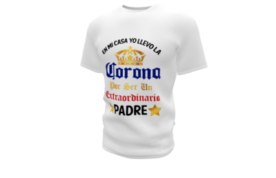 En mi casa yo llevo la Corona Plantilla Editable para Playera T-Shirt - Imagen 10