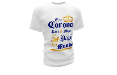 Una Corona para el mejor Papá #02 Plantilla Editable para Playera T-Shirt - Imagen 4