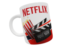 Netflix Plantilla Editable para Taza